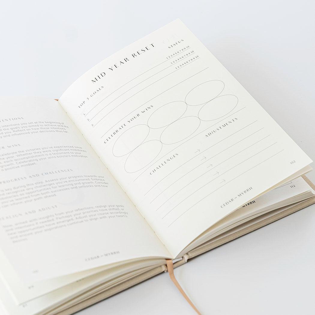 Wellness Journal CEDAR AND MYRRH