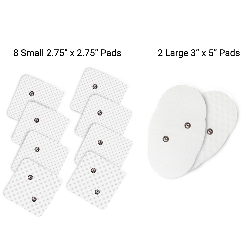 Wireless Large and Small Electrode Pads Refill Kit iReliev