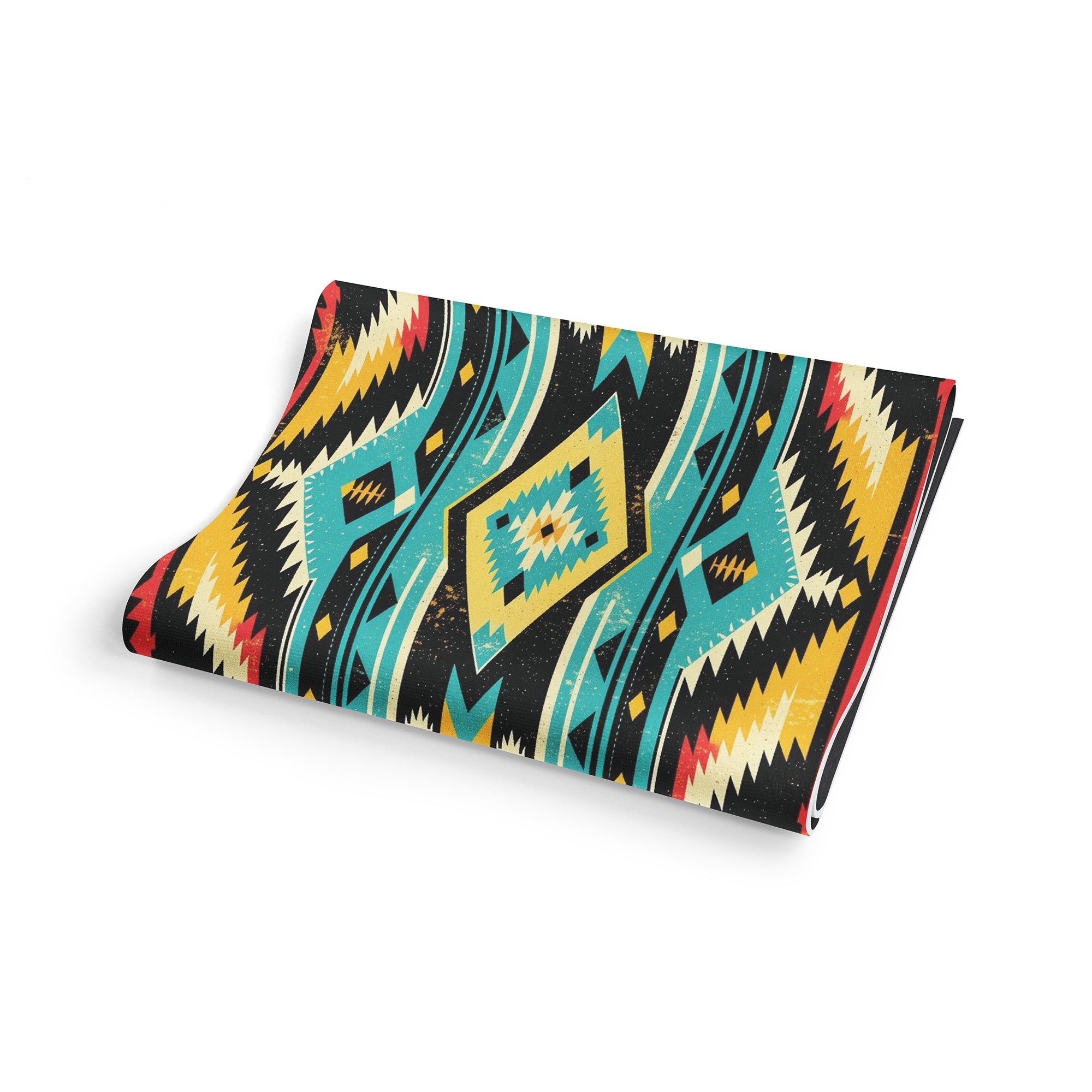 Wolfs Eye Yoga Mat – 6 mm Extra Thick, Double-Sided Non-Slip, Eco-Friendly PER with UV-Printed Design | Yune Yoga