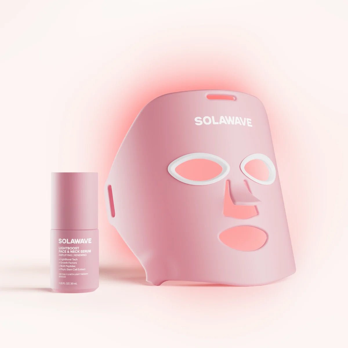 Wrinkle Retreat Face Mask & LightBoost Serum Kit Solawave