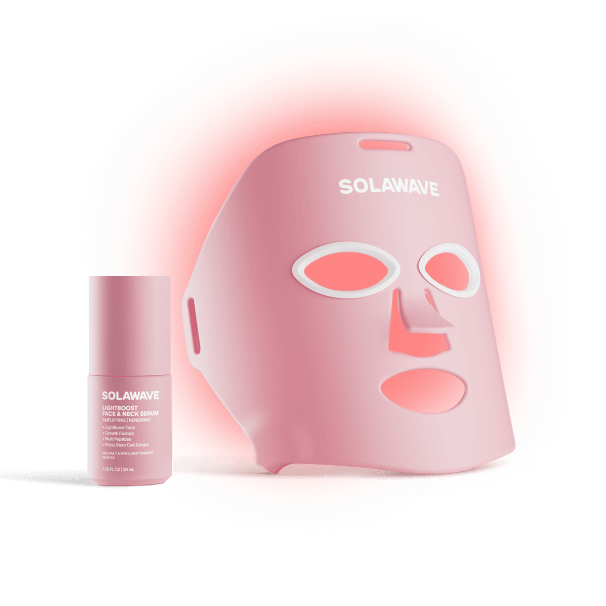 Wrinkle Retreat Red Light Therapy Face Mask Solawave