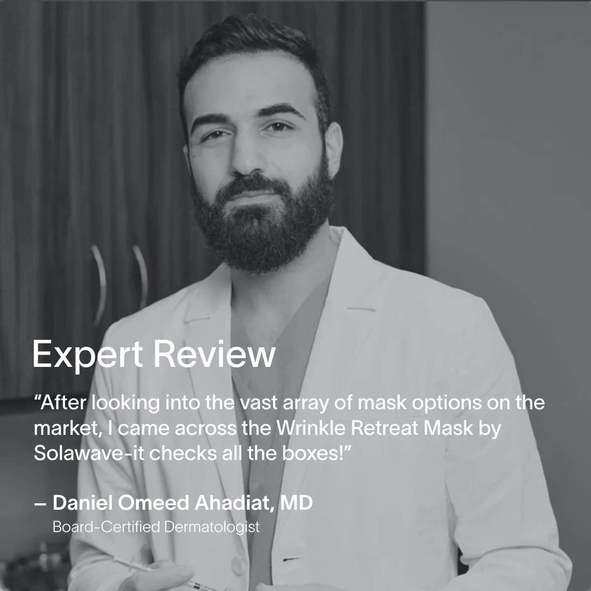 Wrinkle Retreat Red Light Therapy Face Mask Solawave