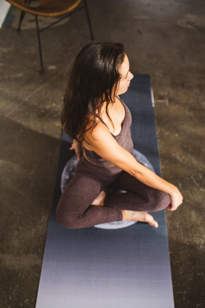 Yoga Mat | 6mm Lightweight | Blue Moon | Non - Slip | Eco Friendly | Yune Yoga | Alpha Centurion Yune Yoga