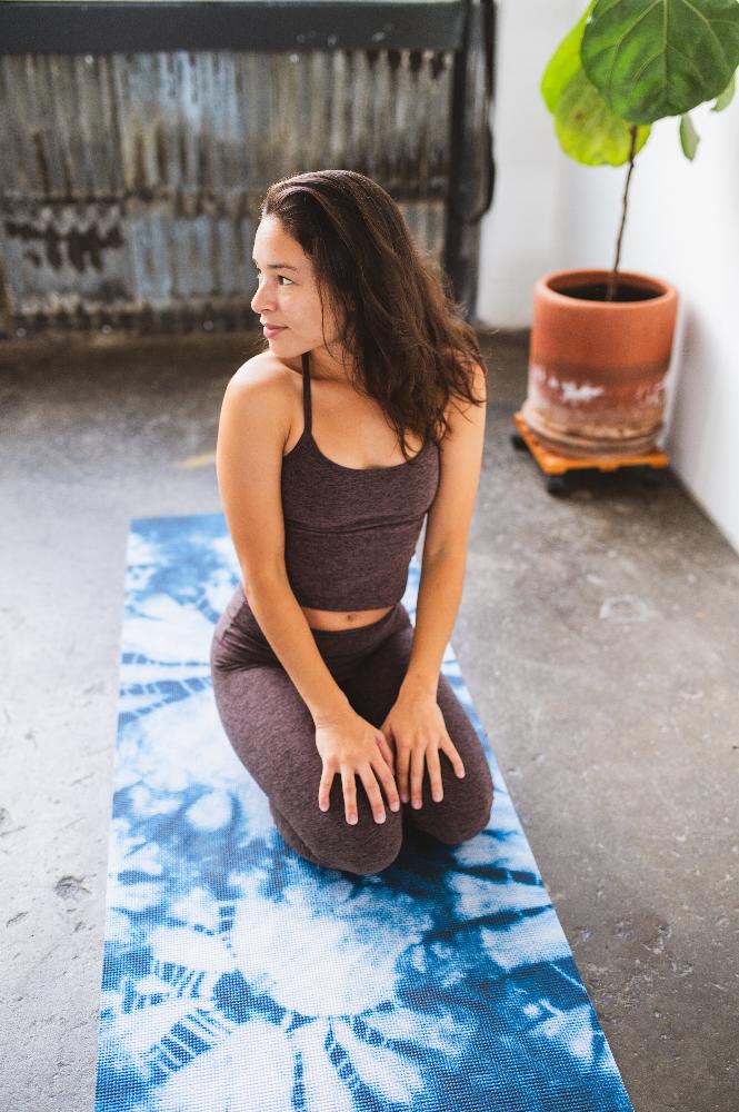 Yoga Mat | 6mm Lightweight | Blue | Non - Slip | Eco Friendly | Yune Yoga | Ataraxy Yune Yoga