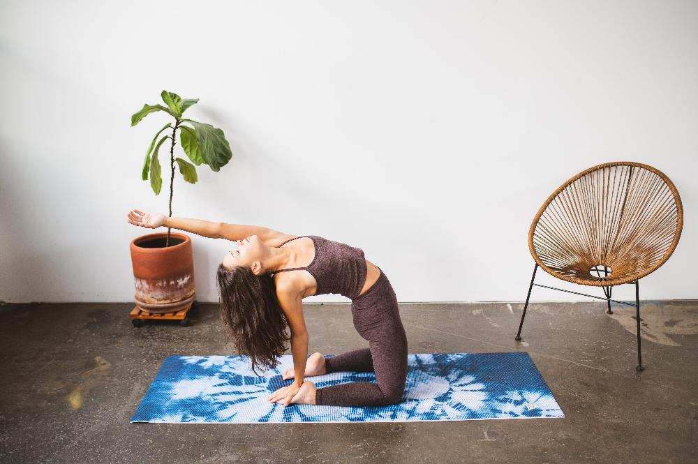 Yoga Mat | 6mm Lightweight | Blue | Non - Slip | Eco Friendly | Yune Yoga | Ataraxy Yune Yoga