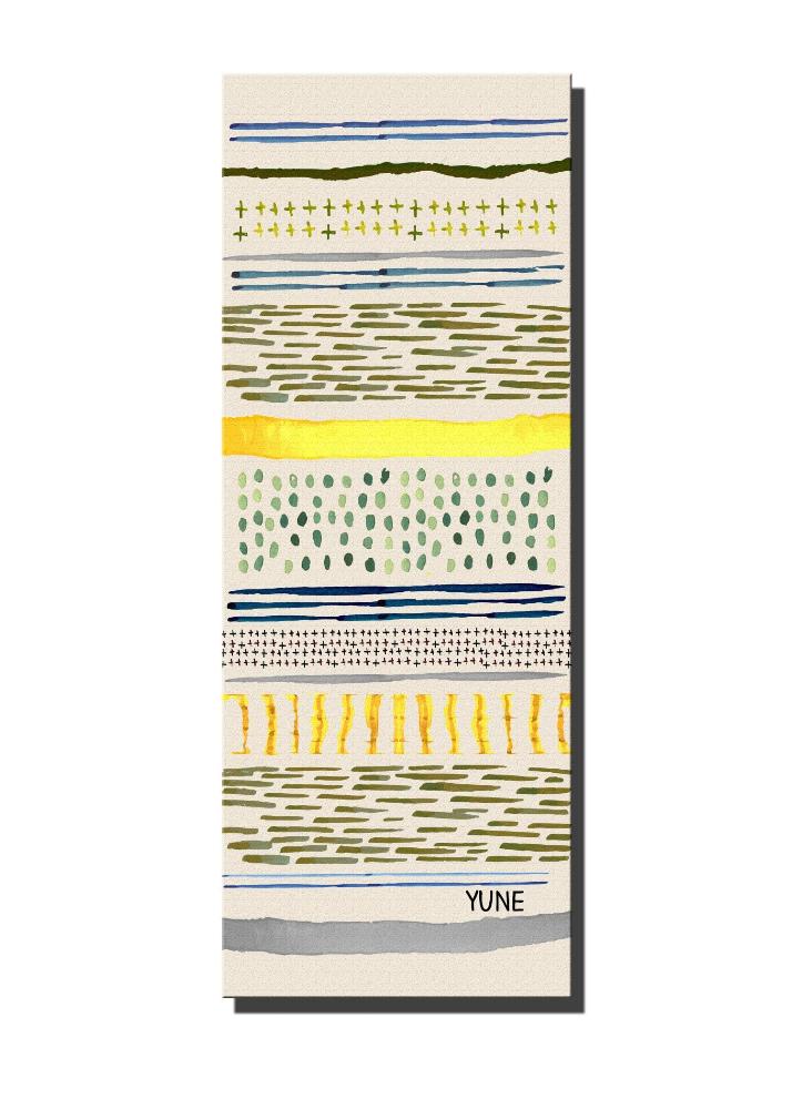 Yoga Mat | 6mm Thick | Beige| Non - Slip | Eco Friendly | Yune Yoga | Reed Yune Yoga
