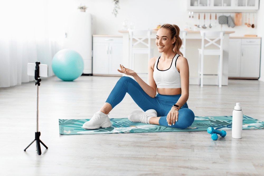 Yoga Mat | 6mm Thick | Birds | Non - Slip | Eco Friendly | Yune Yoga | Cacadus Yune Yoga
