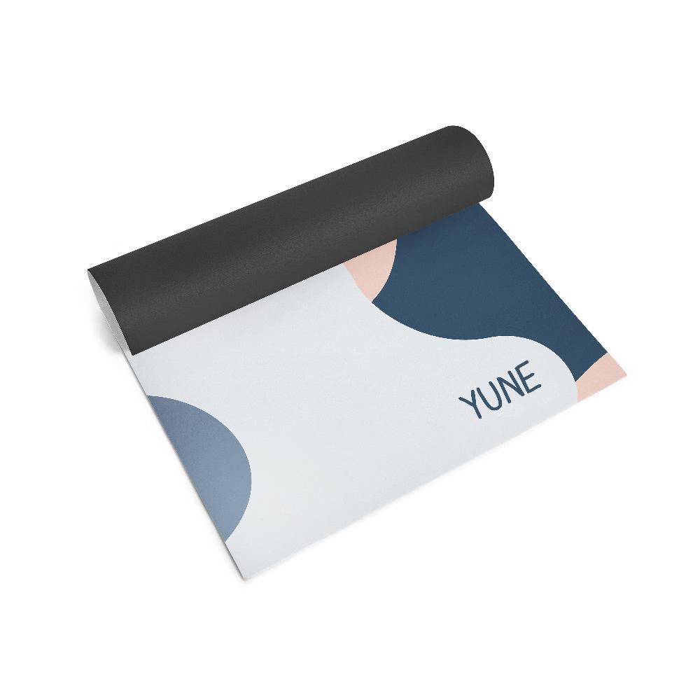 Yoga Mat | 6mm Thick | Blue | Non - Slip | Eco Friendly | Yune Yoga | Astrid Yune Yoga