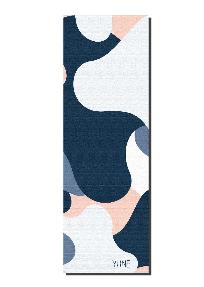 Yoga Mat | 6mm Thick | Blue | Non - Slip | Eco Friendly | Yune Yoga | Astrid Yune Yoga