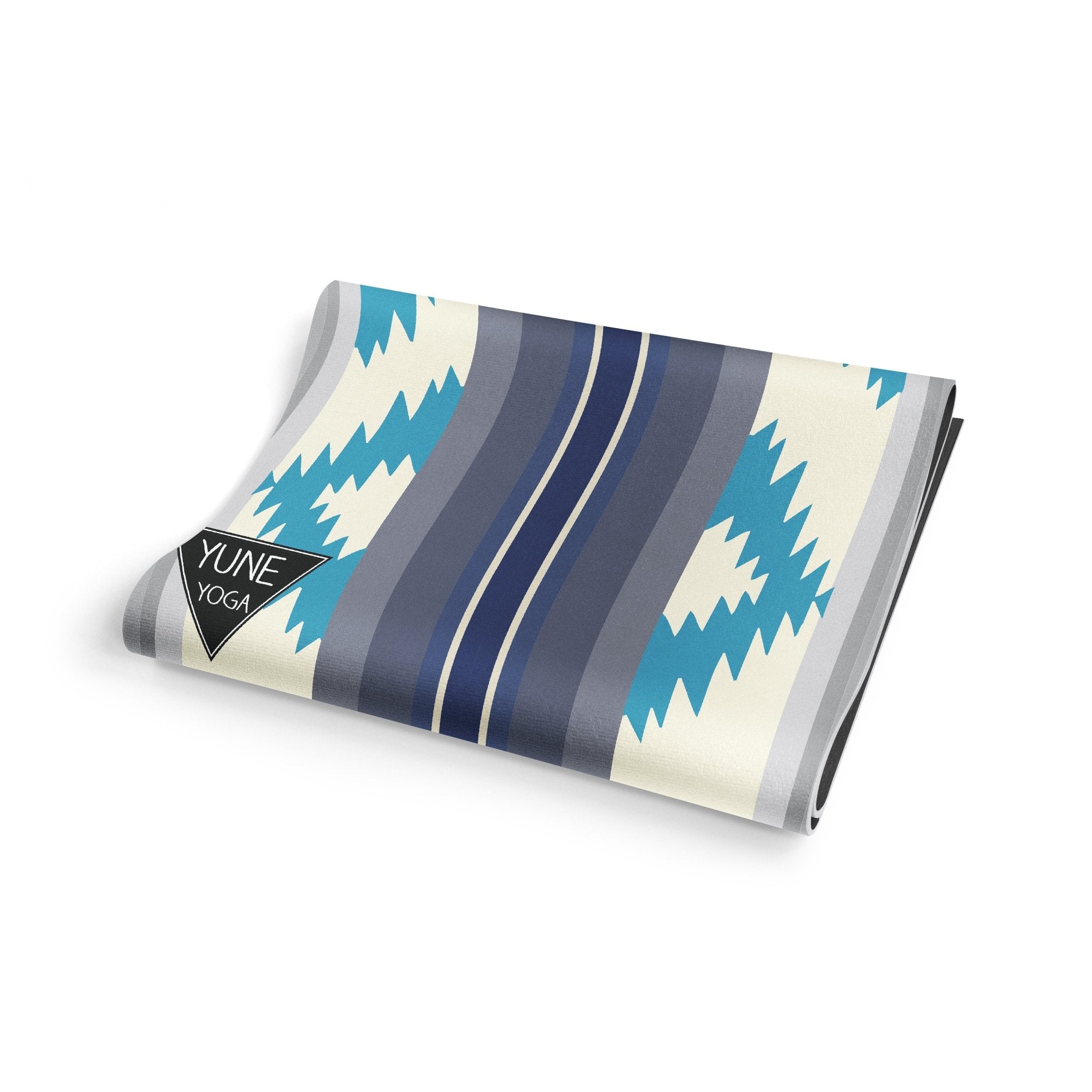 Yoga Mat | 6mm Thick | Blue | Non - Slip | Eco Friendly | Yune Yoga | Bear Creek Juniper Yune Yoga