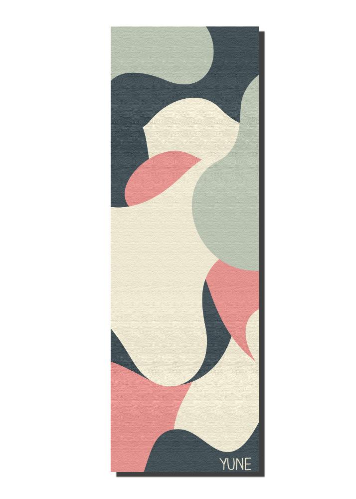 Yoga Mat | 6mm Thick | Blue | Non - Slip | Eco Friendly | Yune Yoga | Echo Yune Yoga