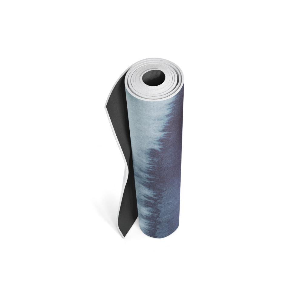 Yoga Mat | 6mm Thick | Blue | Non - Slip | Eco Friendly | Yune Yoga | Zeus Yune Yoga
