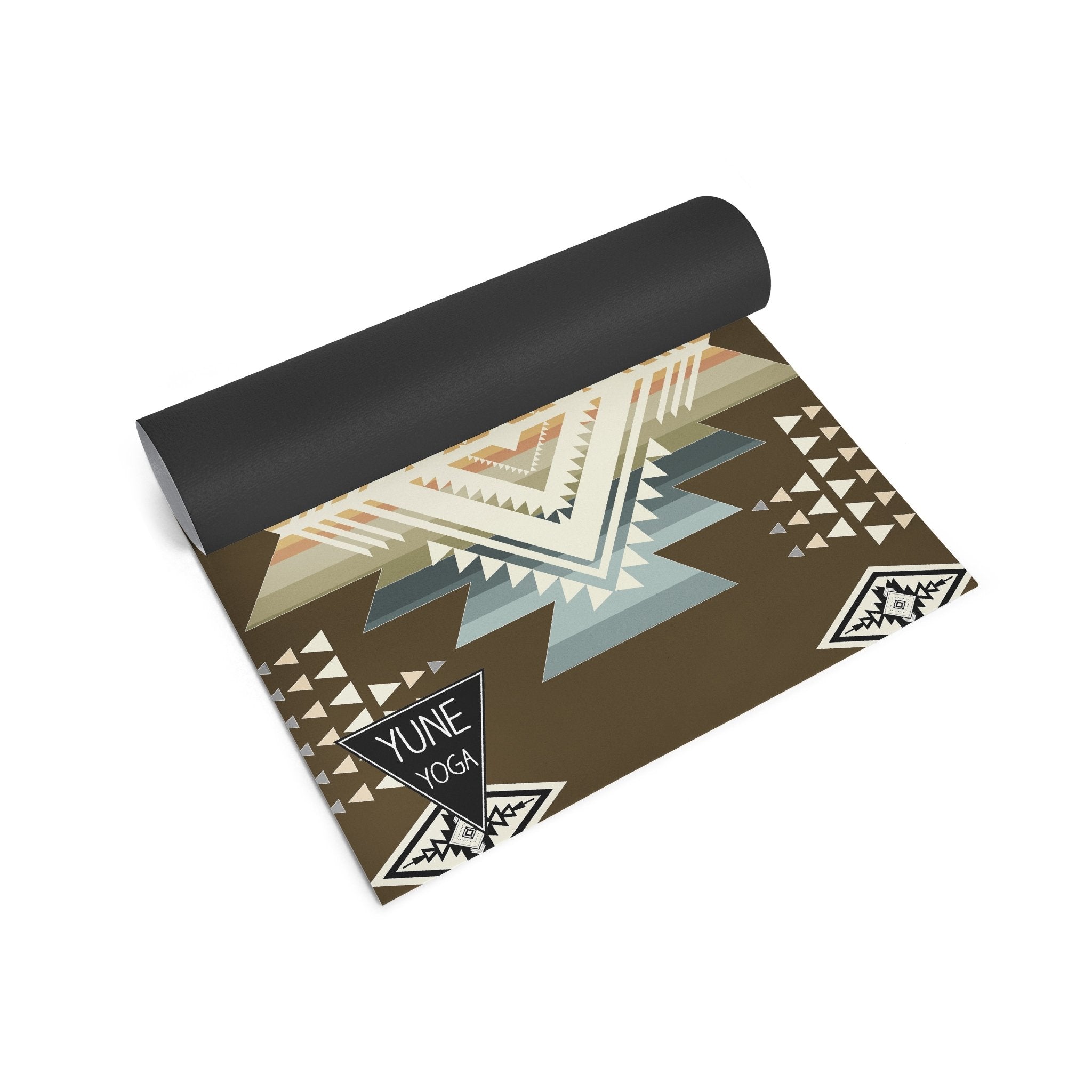 Yoga Mat | 6mm Thick | Brown | Non - Slip | Eco Friendly | Yune Yoga | Buffalo Hills Soil Yune Yoga