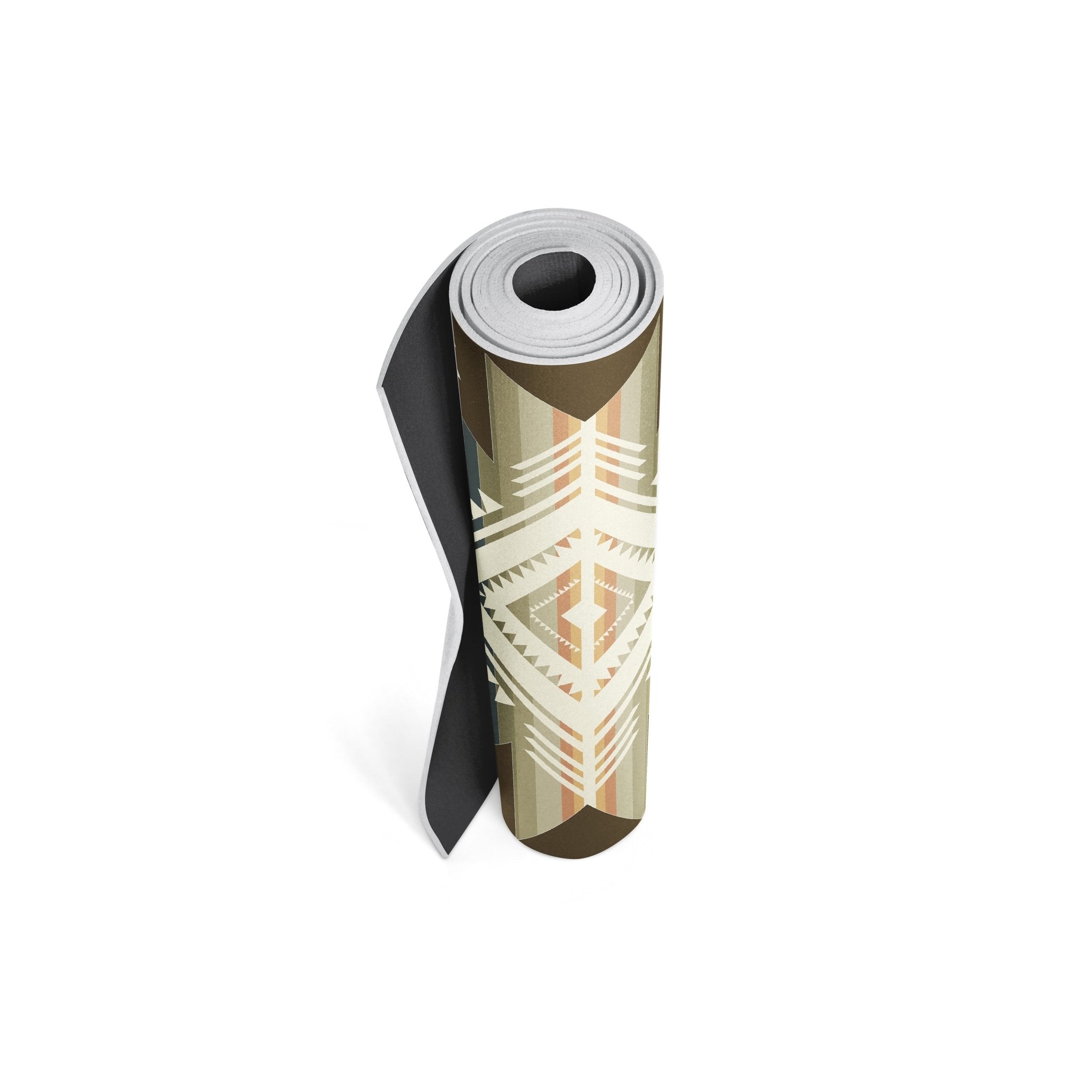 Yoga Mat | 6mm Thick | Brown | Non - Slip | Eco Friendly | Yune Yoga | Buffalo Hills Soil Yune Yoga