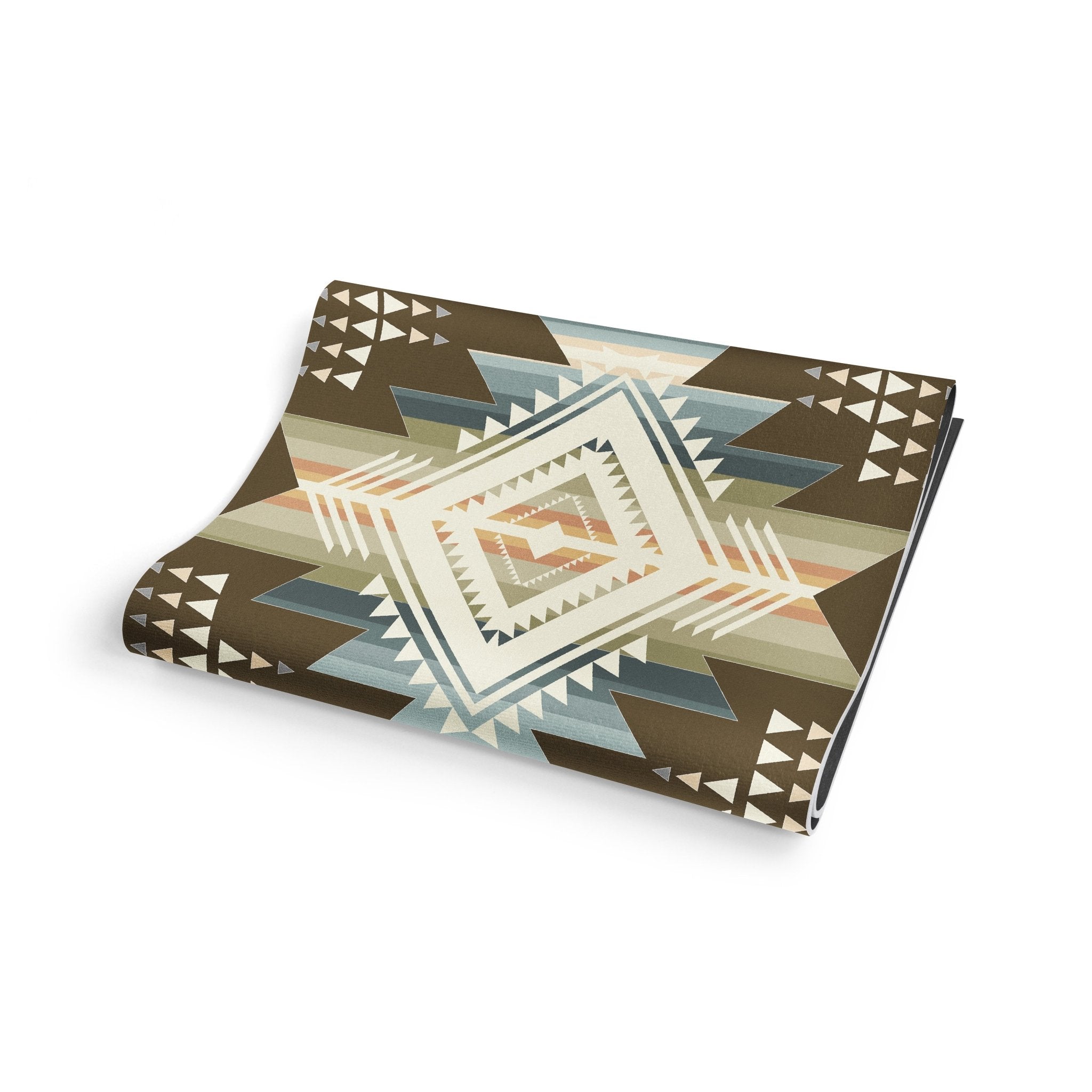 Yoga Mat | 6mm Thick | Brown | Non - Slip | Eco Friendly | Yune Yoga | Buffalo Hills Soil Yune Yoga