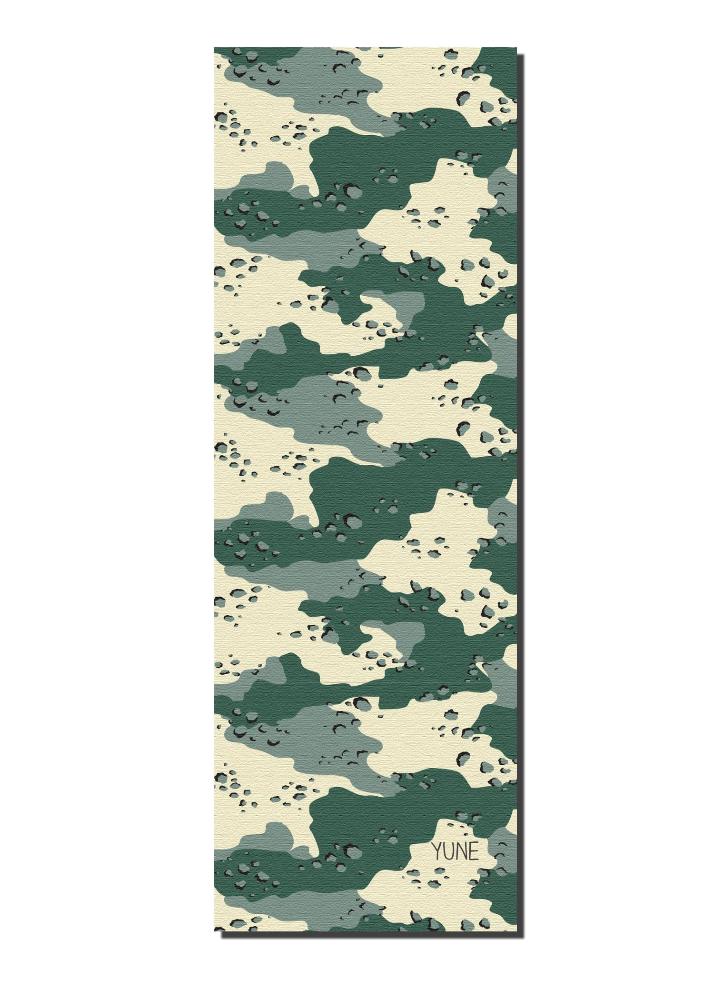 Yoga Mat | 6mm Thick | Camo | Non - Slip | Eco Friendly | Yune Yoga | Camo 2 Yune Yoga