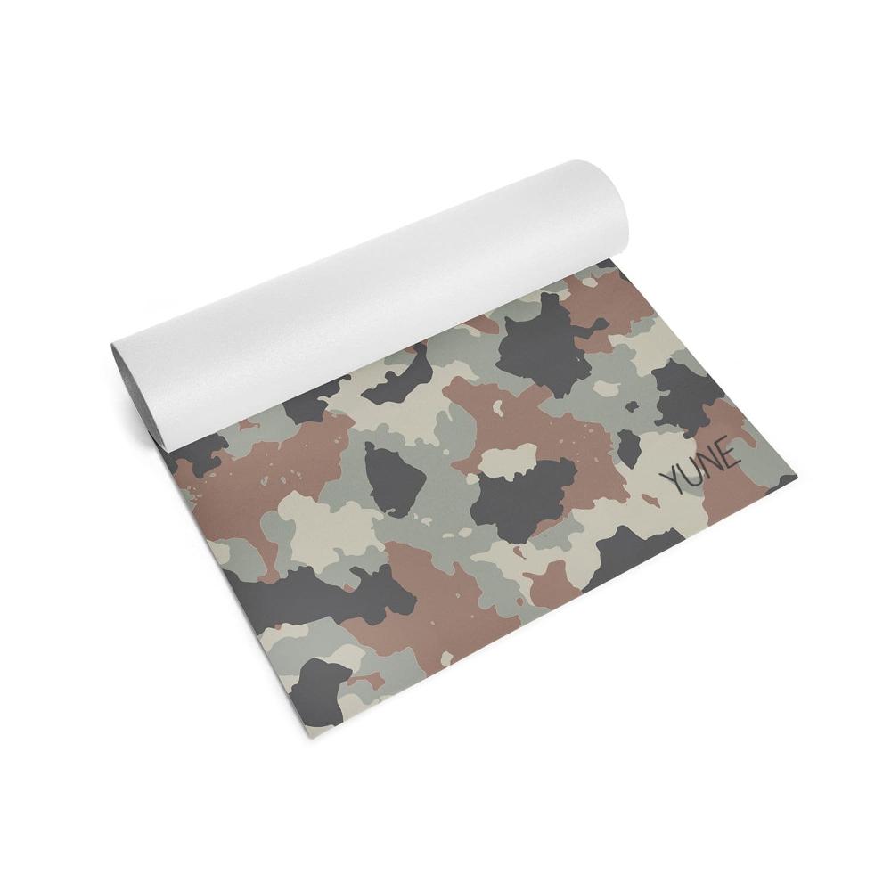 Yoga Mat | 6mm Thick | Camo | Non - Slip | Eco Friendly | Yune Yoga | Camo 3 Yune Yoga