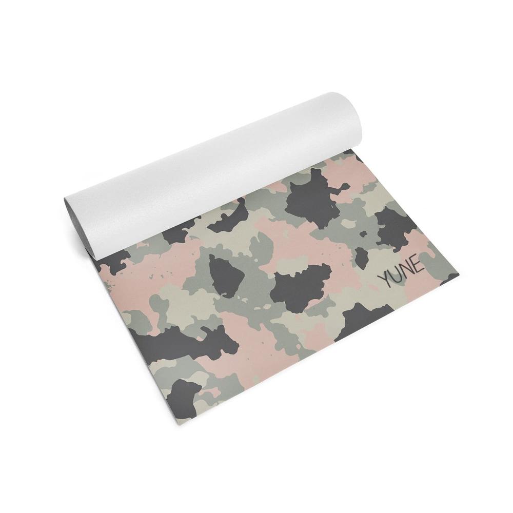 Yoga Mat | 6mm Thick | Camo | Non - Slip | Eco Friendly | Yune Yoga | Camo 4 Yune Yoga