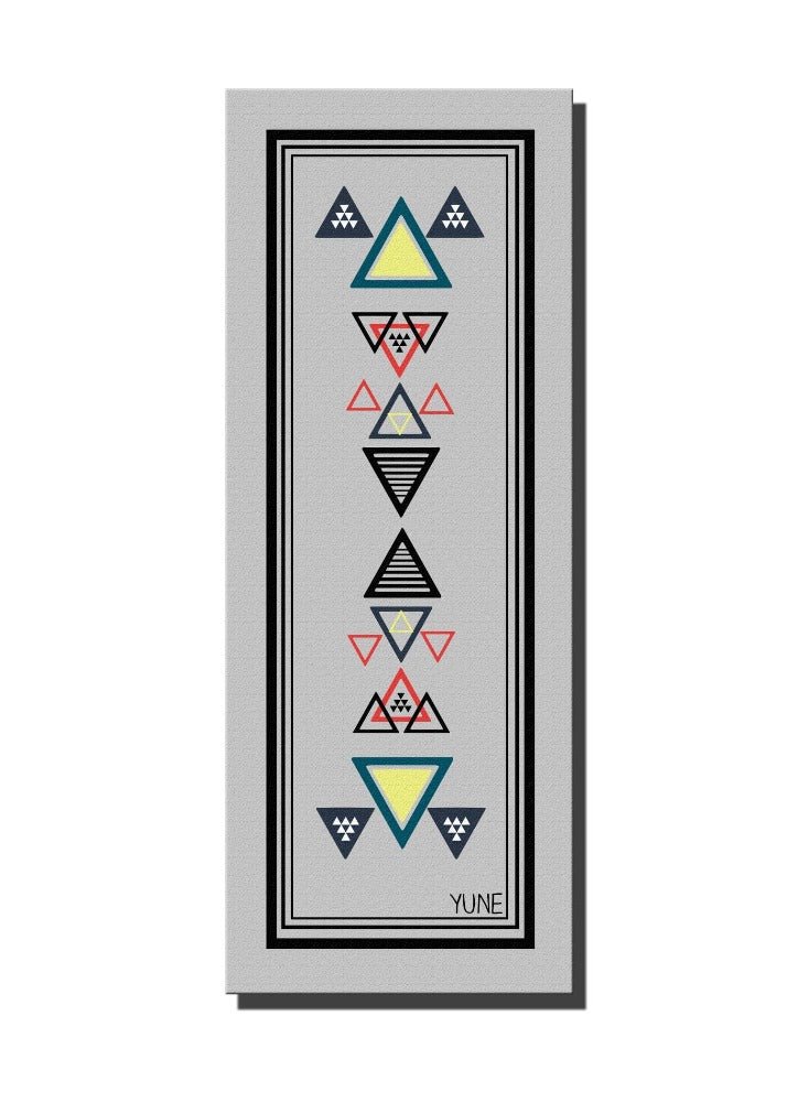 Yoga Mat | 6mm Thick | Gray | Non - Slip | Eco Friendly | Yune Yoga | Janet Yune Yoga