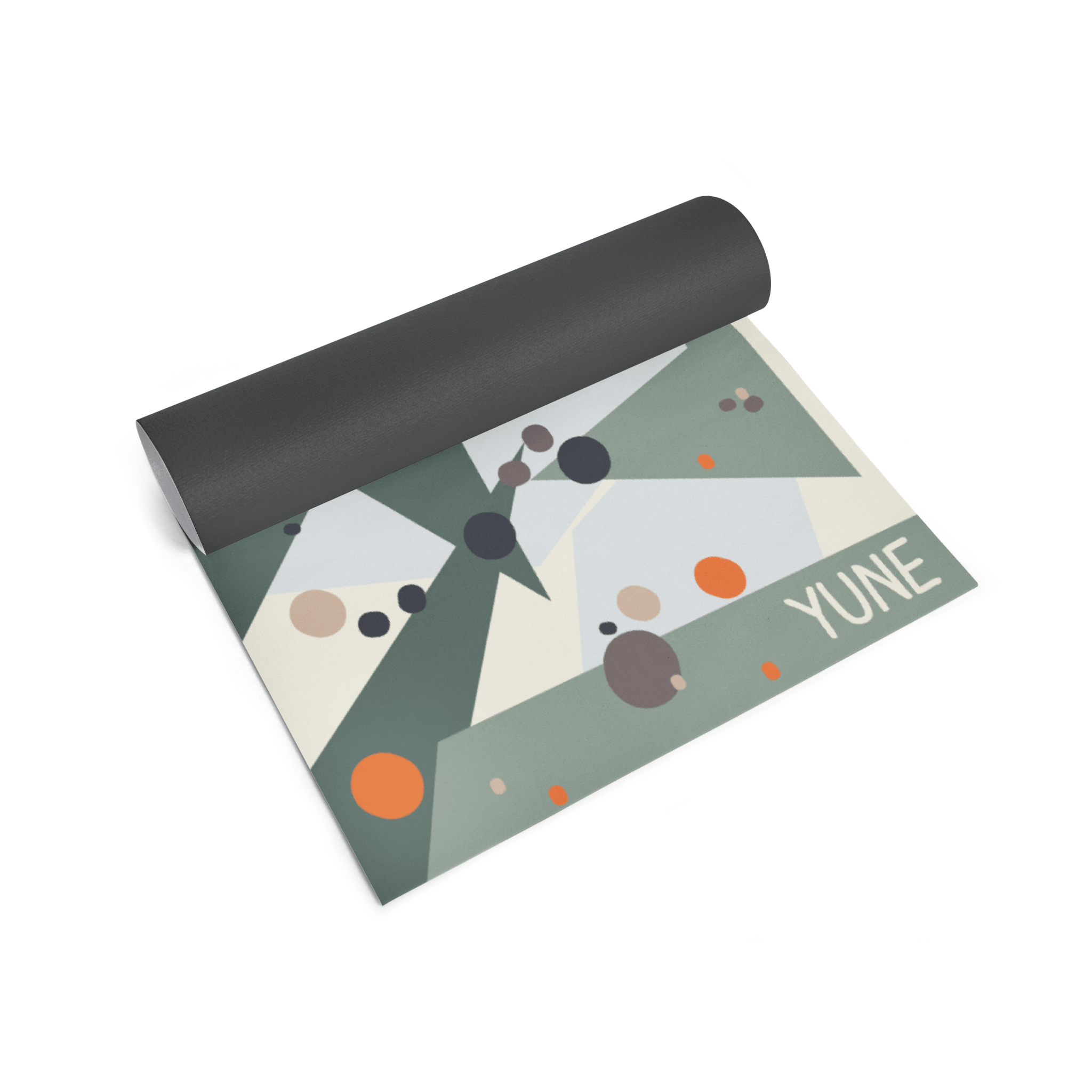 Yoga Mat | 6mm Thick | Green | Non - Slip | Eco Friendly | Yune Yoga | Basalt Yune Yoga
