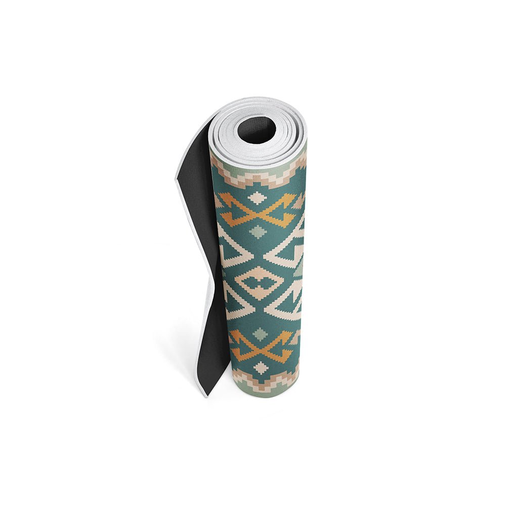 Yoga Mat | 6mm Thick | Green | Non - Slip | Eco Friendly | Yune Yoga | Moab Plains Yune Yoga