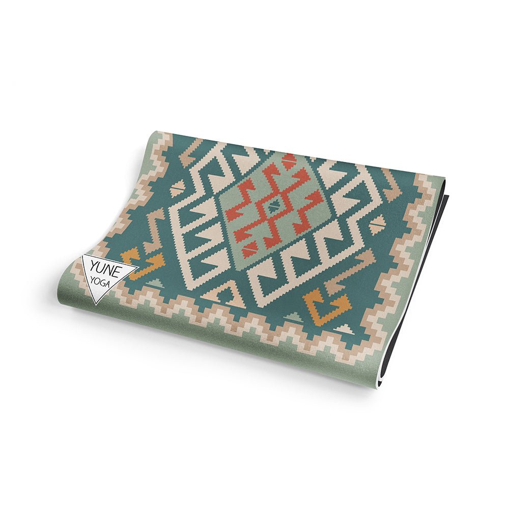 Yoga Mat | 6mm Thick | Green | Non - Slip | Eco Friendly | Yune Yoga | Moab Plains Yune Yoga