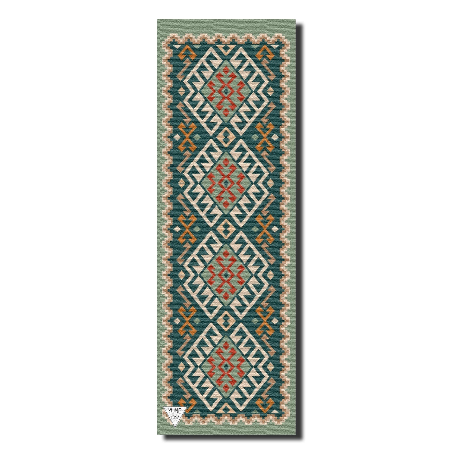 Yoga Mat | 6mm Thick | Green | Non - Slip | Eco Friendly | Yune Yoga | Moab Plains Yune Yoga