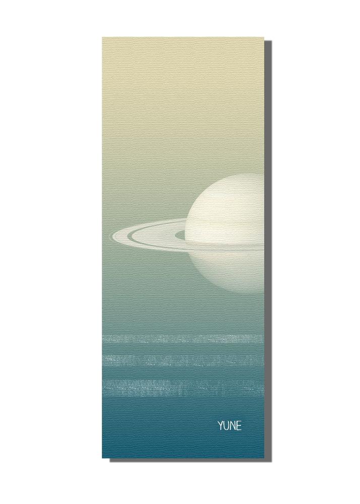 Yoga Mat | 6mm Thick | Green | Non - Slip | Eco Friendly | Yune Yoga | Nagasawa Yune Yoga