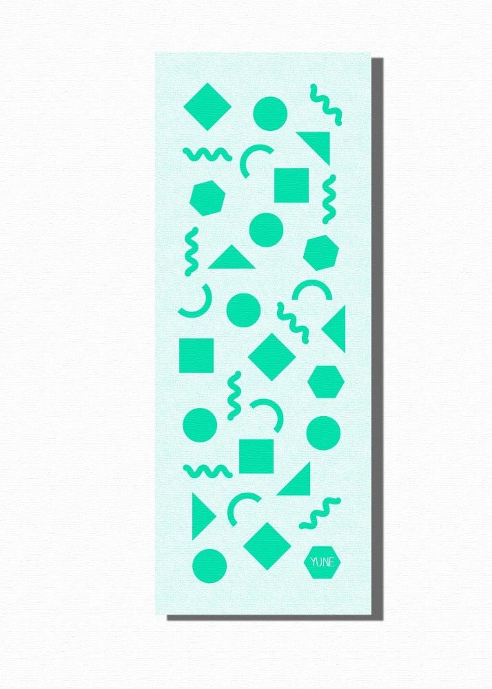 Yoga Mat | 6mm Thick | Green | Non - Slip | Eco Friendly | Yune Yoga | Oberon Yune Yoga