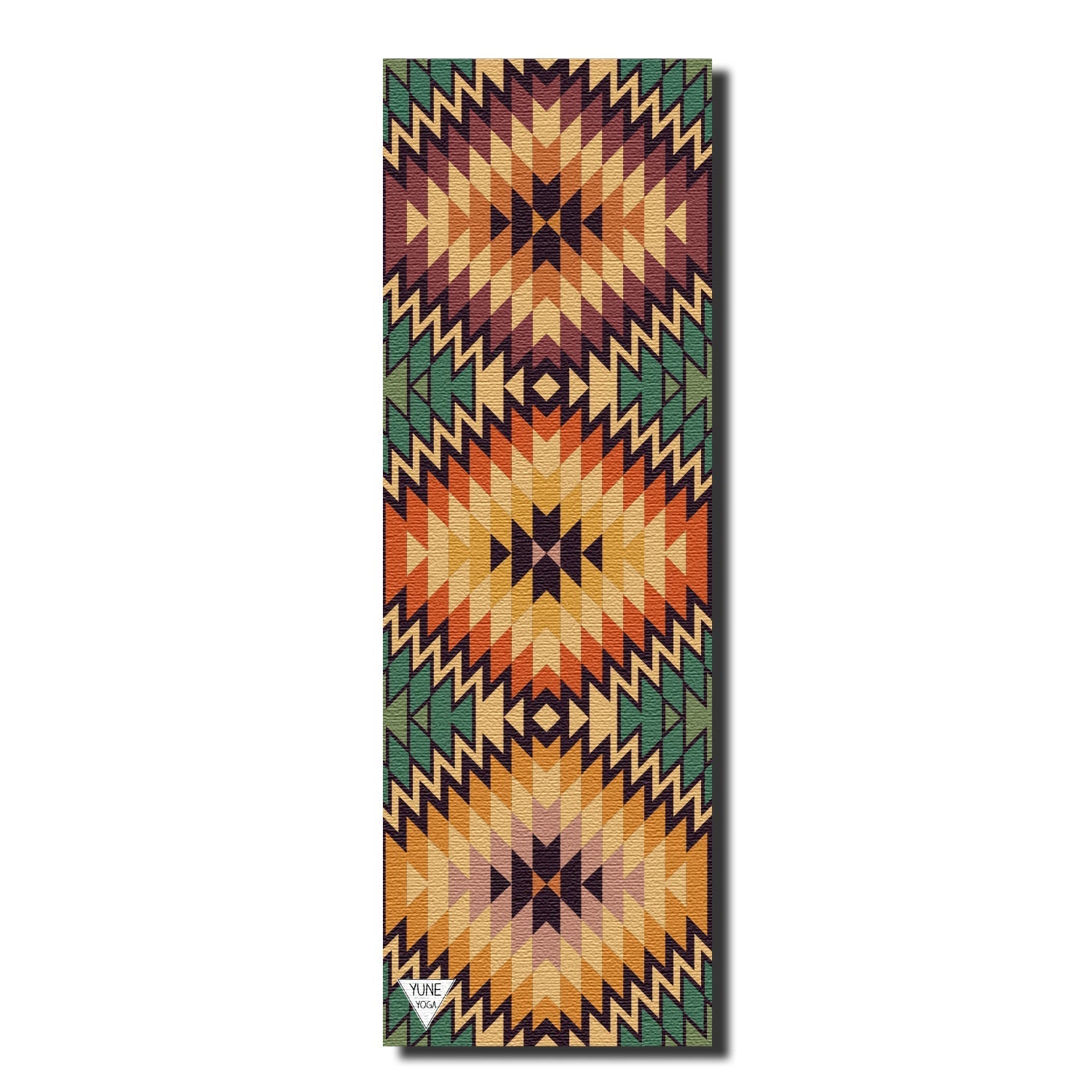 Yoga Mat | 6mm Thick | Green | Non - Slip | Eco Friendly | Yune Yoga | Red Rocks Grass Yune Yoga