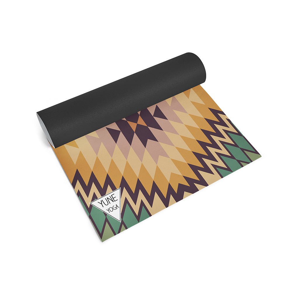 Yoga Mat | 6mm Thick | Green | Non - Slip | Eco Friendly | Yune Yoga | Red Rocks Grass Yune Yoga