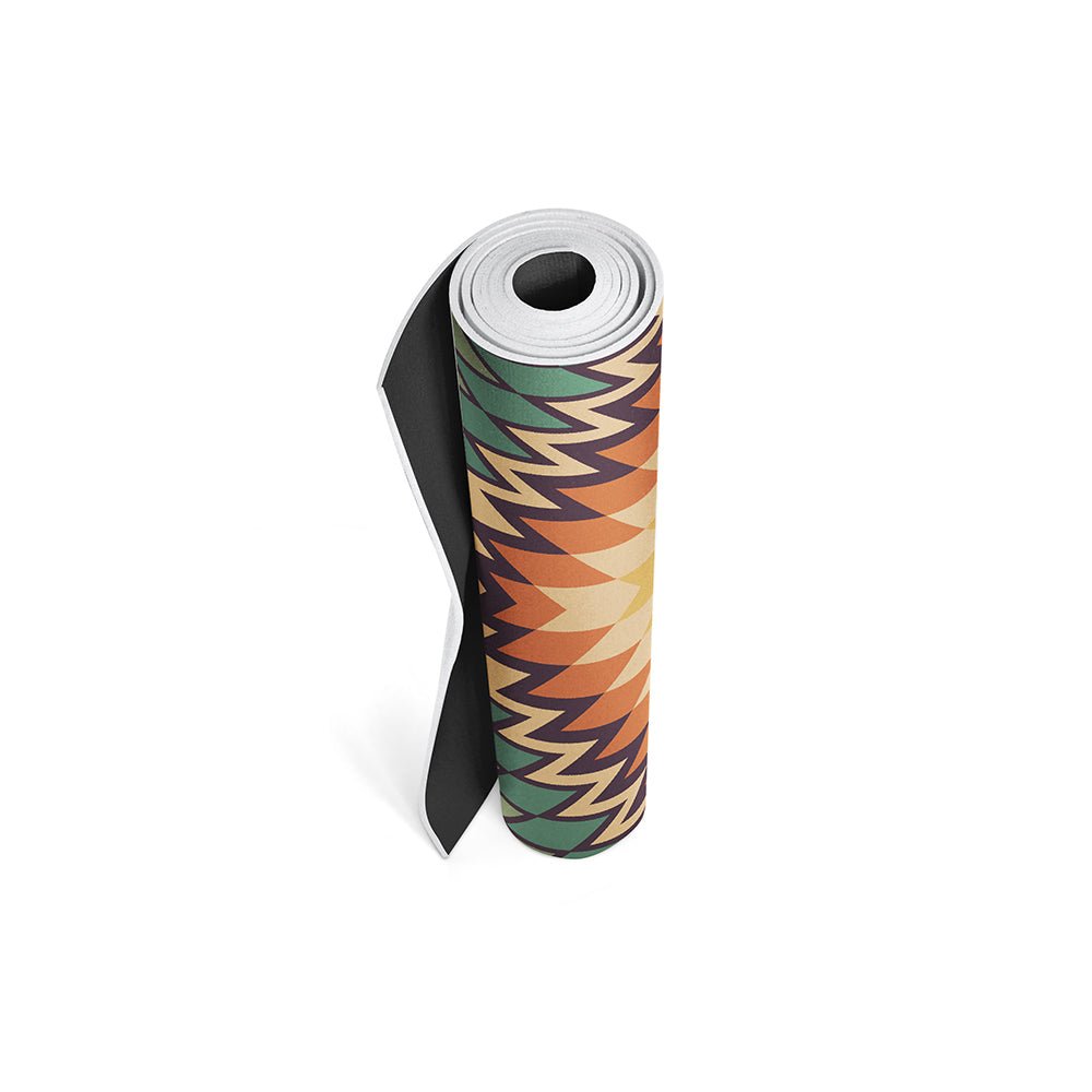 Yoga Mat | 6mm Thick | Green | Non - Slip | Eco Friendly | Yune Yoga | Red Rocks Grass Yune Yoga