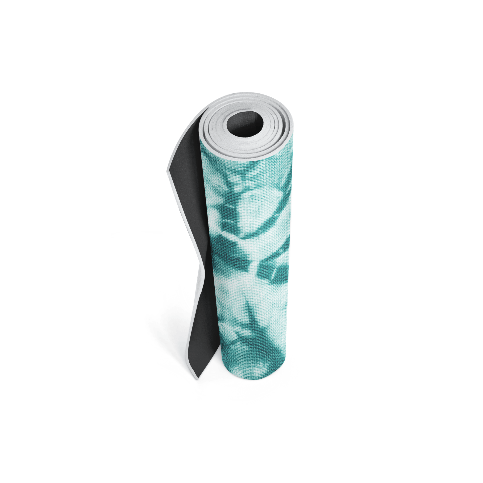 Yoga Mat | 6mm Thick | Green Tie Dye | Non - Slip | Eco Friendly | Yune Yoga | Sangfroid Yune Yoga