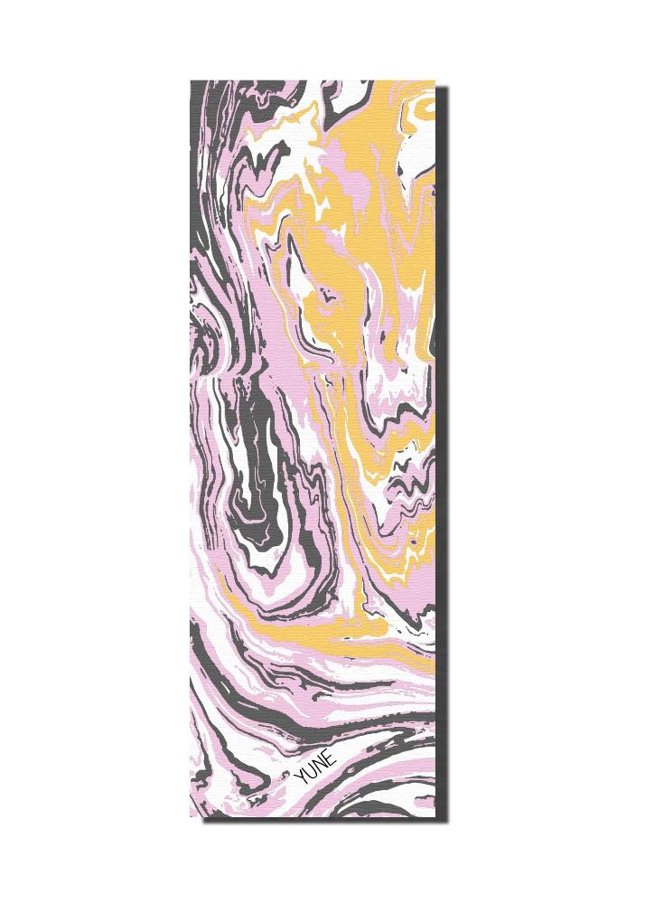 Yoga Mat | 6mm Thick | Marble | Non - Slip | Eco Friendly | Yune Yoga | Cassiopeia Yune Yoga