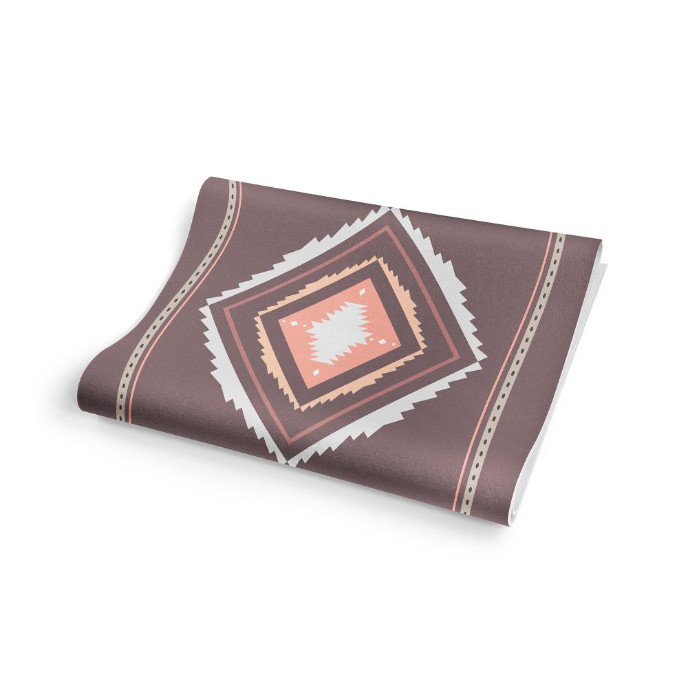 Yoga Mat | 6mm Thick | Maroon | Non - Slip | Eco Friendly | Yune Yoga | Betty Yune Yoga