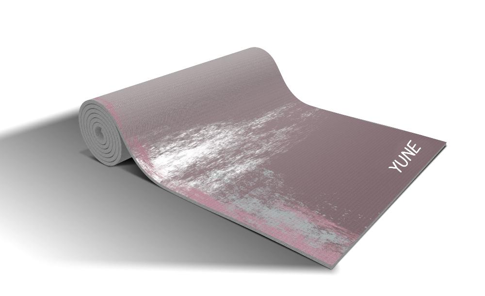 Yoga Mat | 6mm Thick | Maroon | Non - Slip | Eco Friendly | Yune Yoga | XE54 Yune Yoga