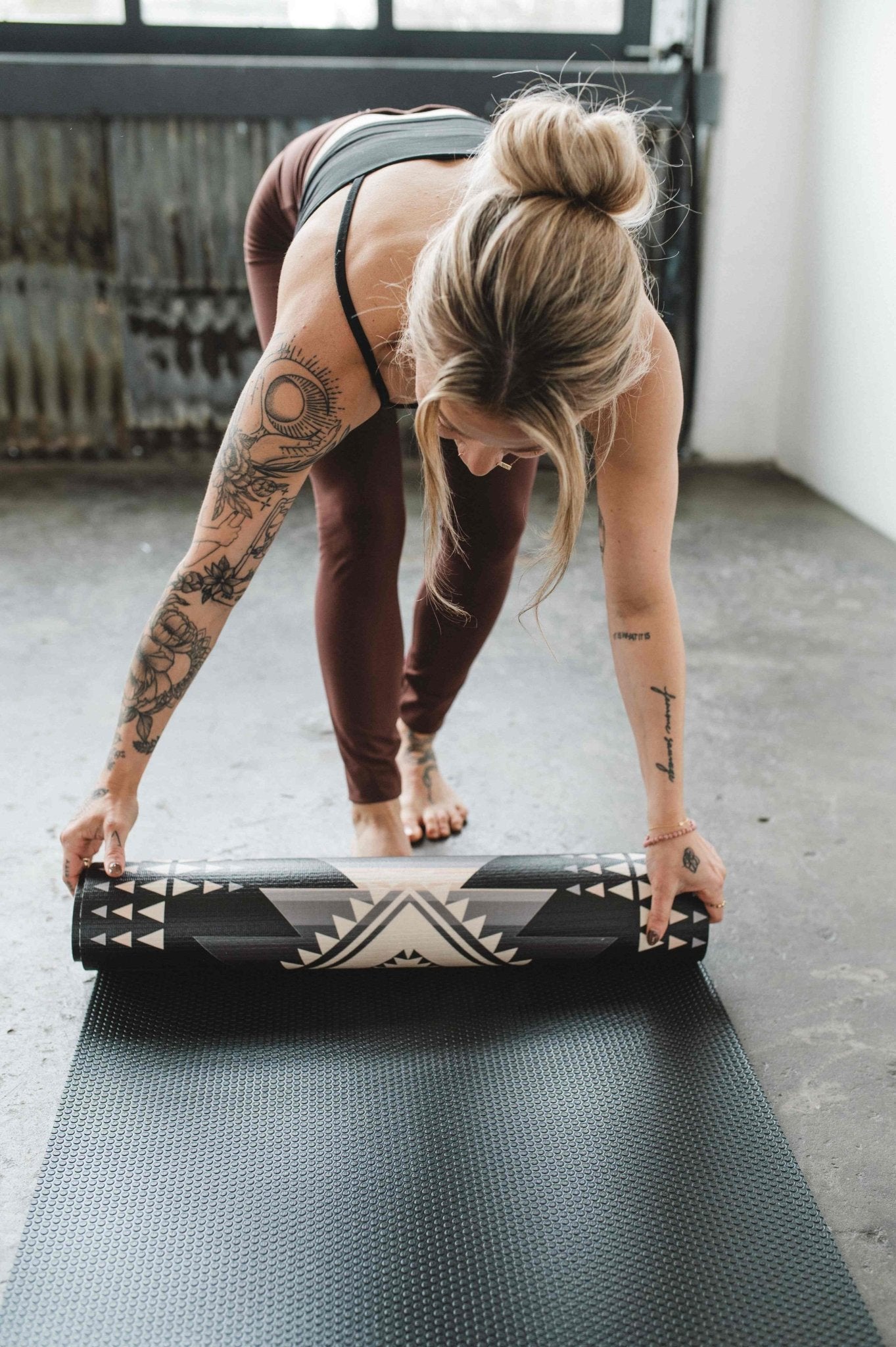 Yoga Mat | 6mm Thick | Multi Color | Non - Slip | Eco Friendly | Yune Yoga | Buffalo Hills Shadow Yune Yoga