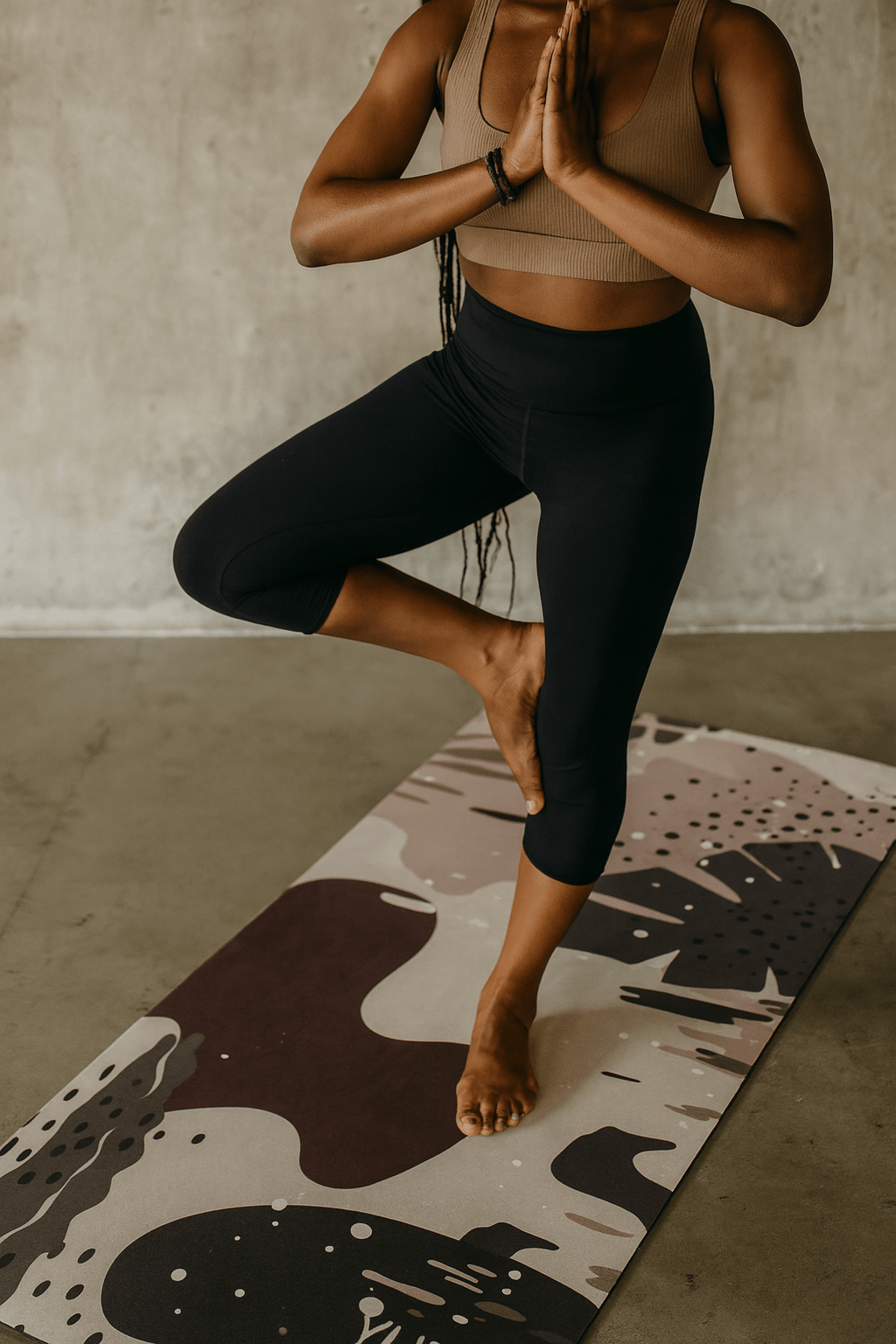 Yoga Mat | 6mm Thick | Multi Color | Non - Slip | Eco Friendly | Yune Yoga | Slate Yune Yoga