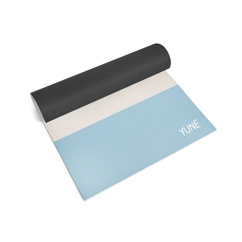 Yoga Mat | 6mm Thick | Multi Color Striped | Non - Slip | Eco Friendly | Yune Yoga | Malibu Yune Yoga