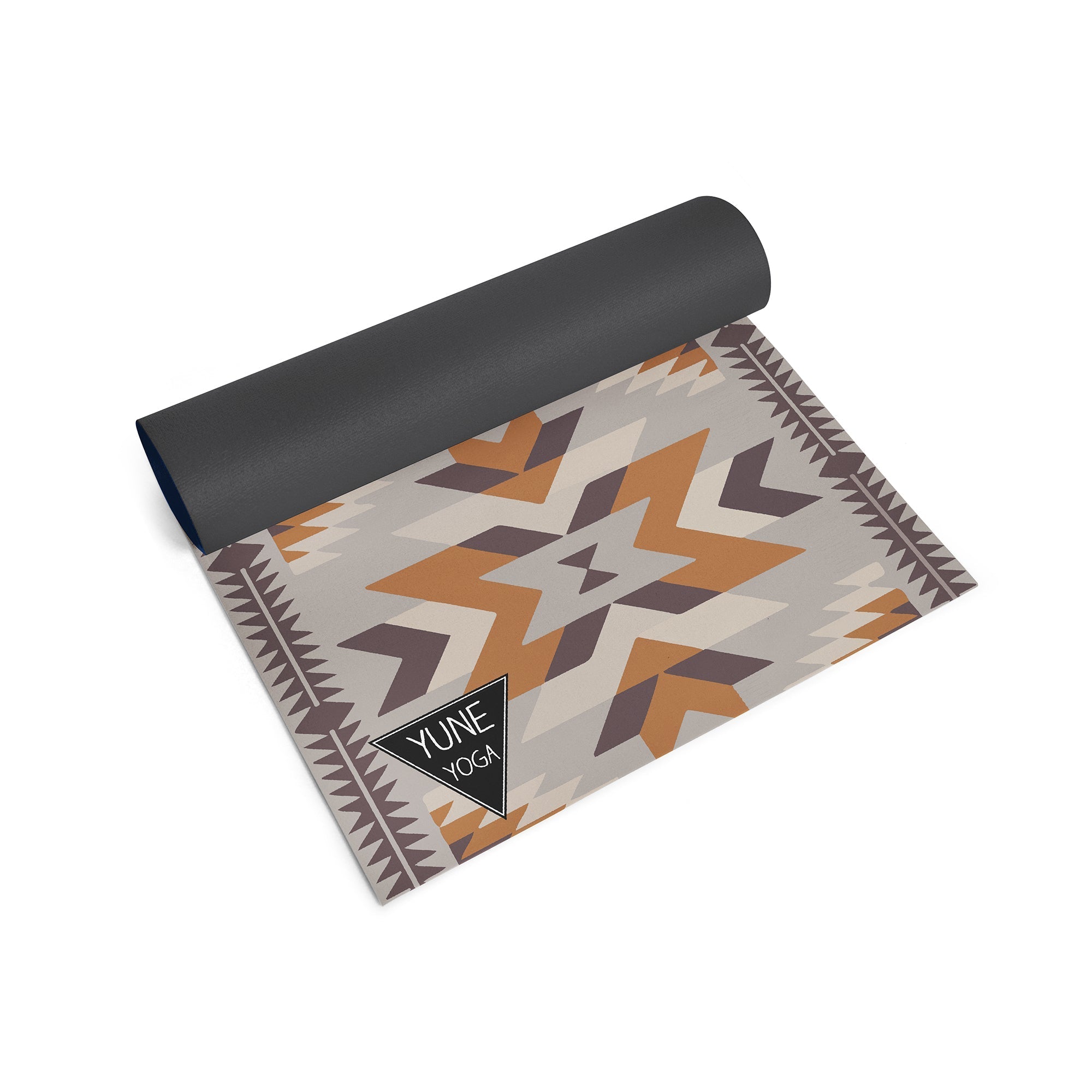 Yoga Mat | 6mm Thick | Multi Color Striped | Non - Slip | Eco Friendly | Yune Yoga | Teton Canyon Yune Yoga