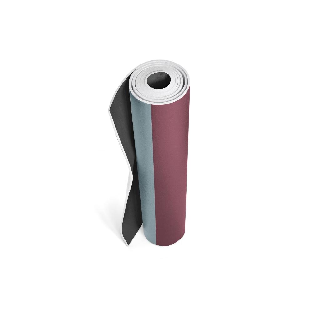 Yoga Mat | 6mm Thick | Multi Color Striped | Non - Slip | Eco Friendly | Yune Yoga | Tofino Yune Yoga
