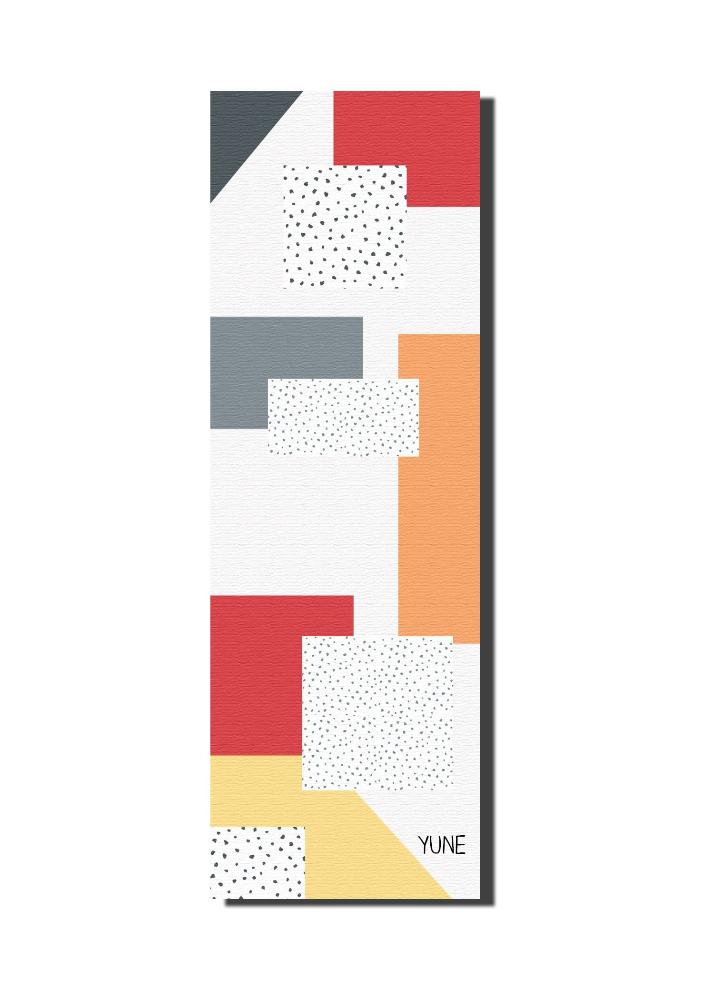 Yoga Mat | 6mm Thick | Multicolor | Non - Slip | Eco Friendly | Yune Yoga | Cancer Yune Yoga