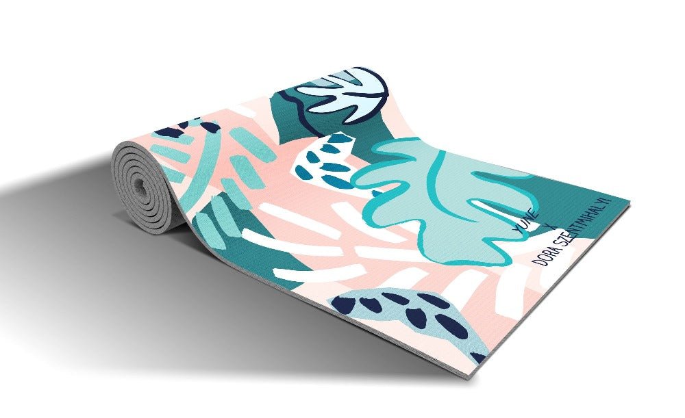 Yoga Mat | 6mm Thick | Multicolor| Non - Slip | Eco Friendly | Yune Yoga | Jungle Yune Yoga
