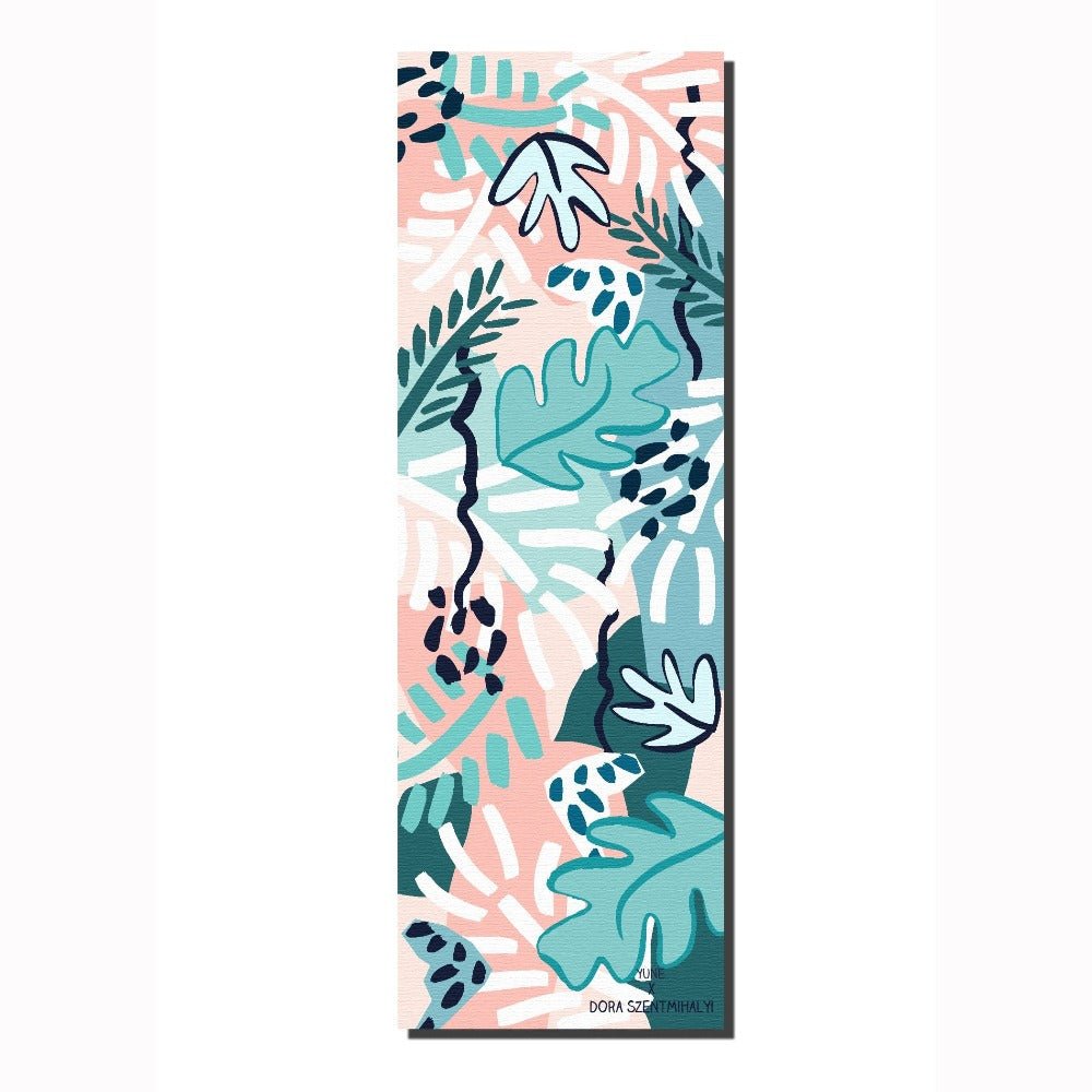 Yoga Mat | 6mm Thick | Multicolor| Non - Slip | Eco Friendly | Yune Yoga | Jungle Yune Yoga