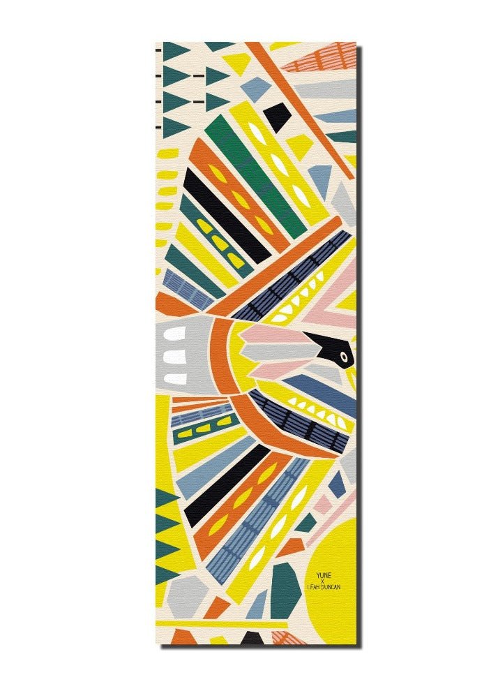Yoga Mat | 6mm Thick | Multicolor | Non - Slip | Eco Friendly | Yune Yoga | Leah Duncan Bird Yune Yoga