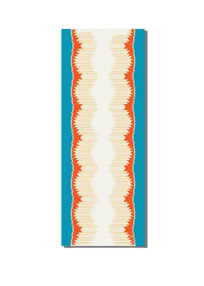 Yoga Mat | 6mm Thick | Multicolor | Non - Slip | Eco Friendly | Yune Yoga | Pagoda Yune Yoga