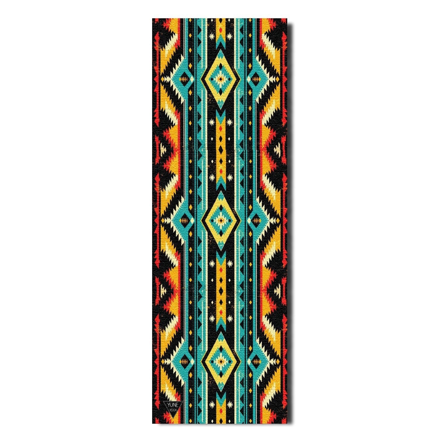 Yoga Mat | 6mm Thick | Multicolor | Non - Slip | Eco Friendly | Yune Yoga | Wolfs Eye Yune Yoga