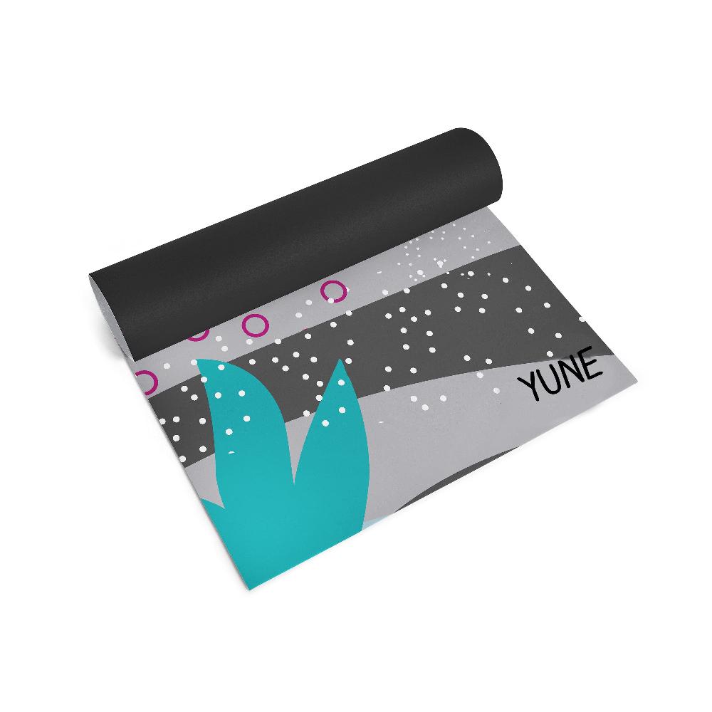 Yoga Mat | 6mm Thick | Multicolored | Non - Slip | Eco Friendly | Yune Yoga | Fhloston Yune Yoga