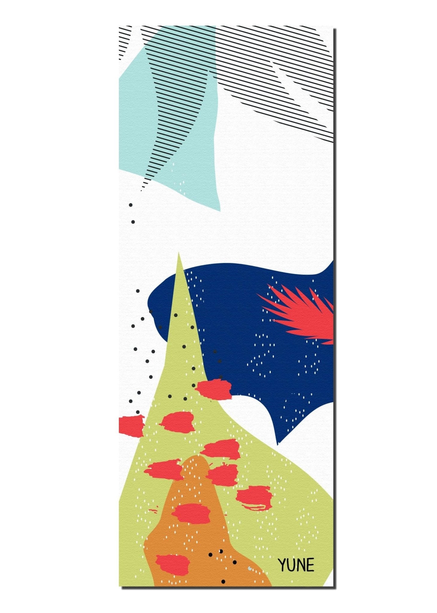 Yoga Mat | 6mm Thick | Multicolored | Non - Slip | Eco Friendly | Yune Yoga | Vega Yune Yoga