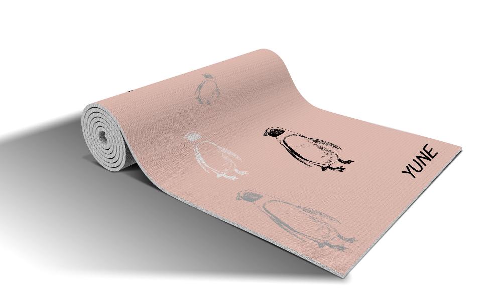 Yoga Mat | 6mm Thick | PInk | Non - Slip | Eco Friendly | Yune Yoga | Andesite Yune Yoga